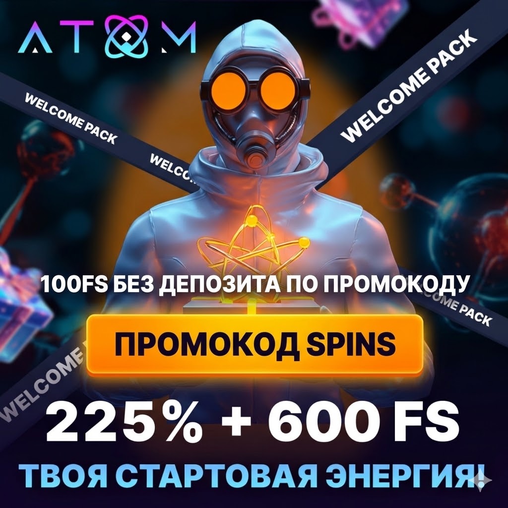atom casino промокод