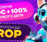 Промокод в онлайн казино Cat casino